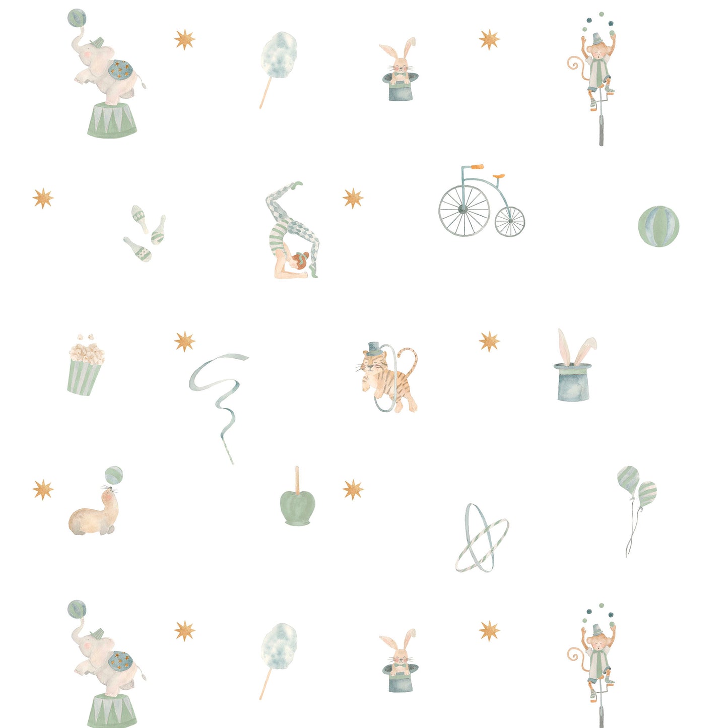 Papel de Parede Circo Divertido
