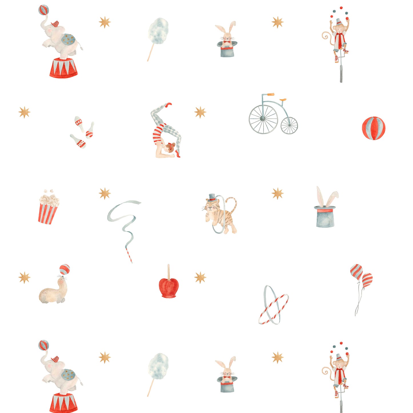 Papel de Parede Circo Divertido