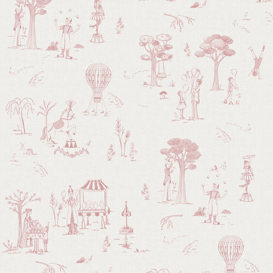 Papel de Parede Circo Toile de Jouy