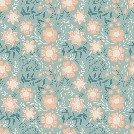 Papel de Parede Mix das Flores