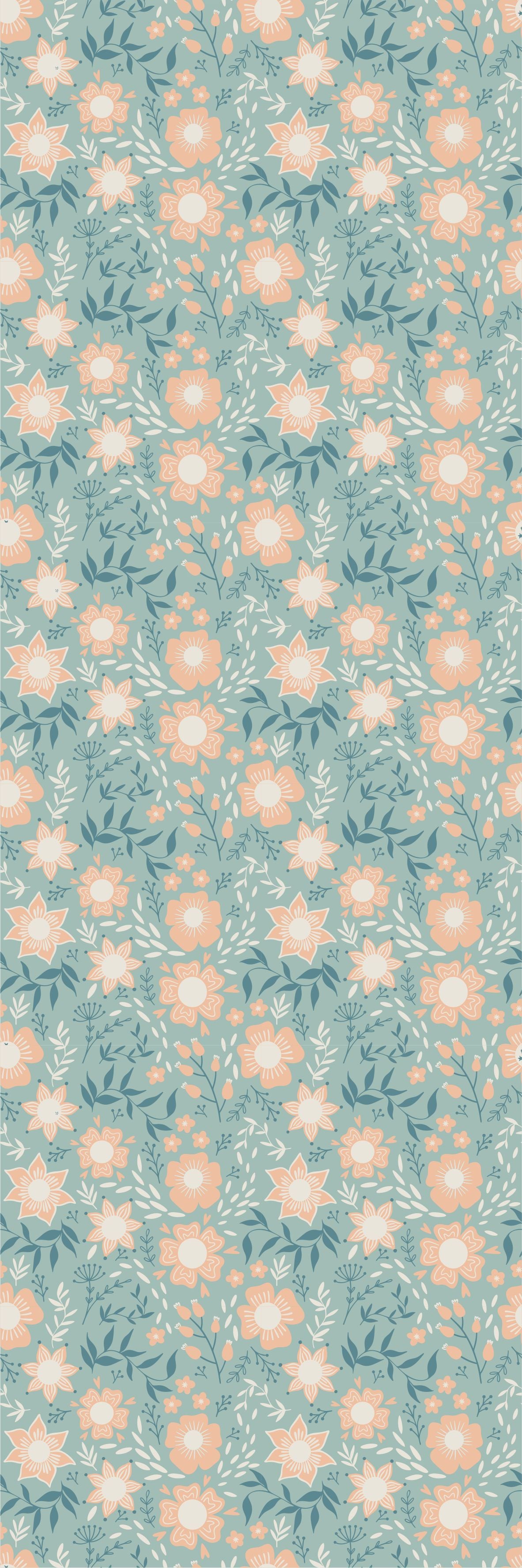 Papel de Parede Mix das Flores