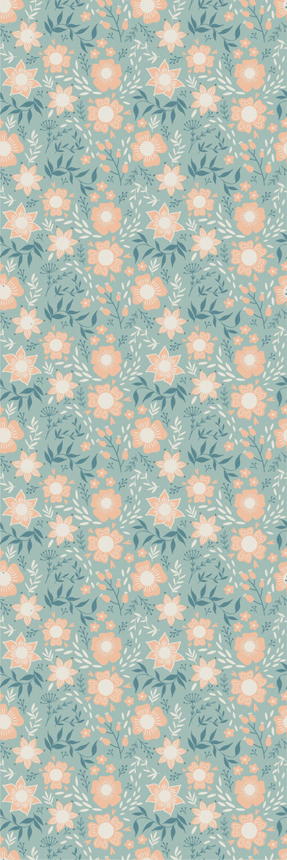 Papel de Parede Mix das Flores