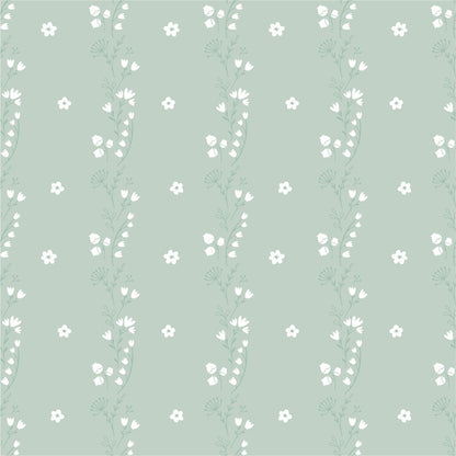 Papel de Parede Ramalhete Sálvia