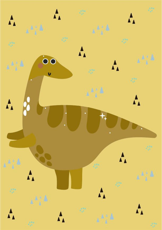 Quadro Infantil Bractossauro