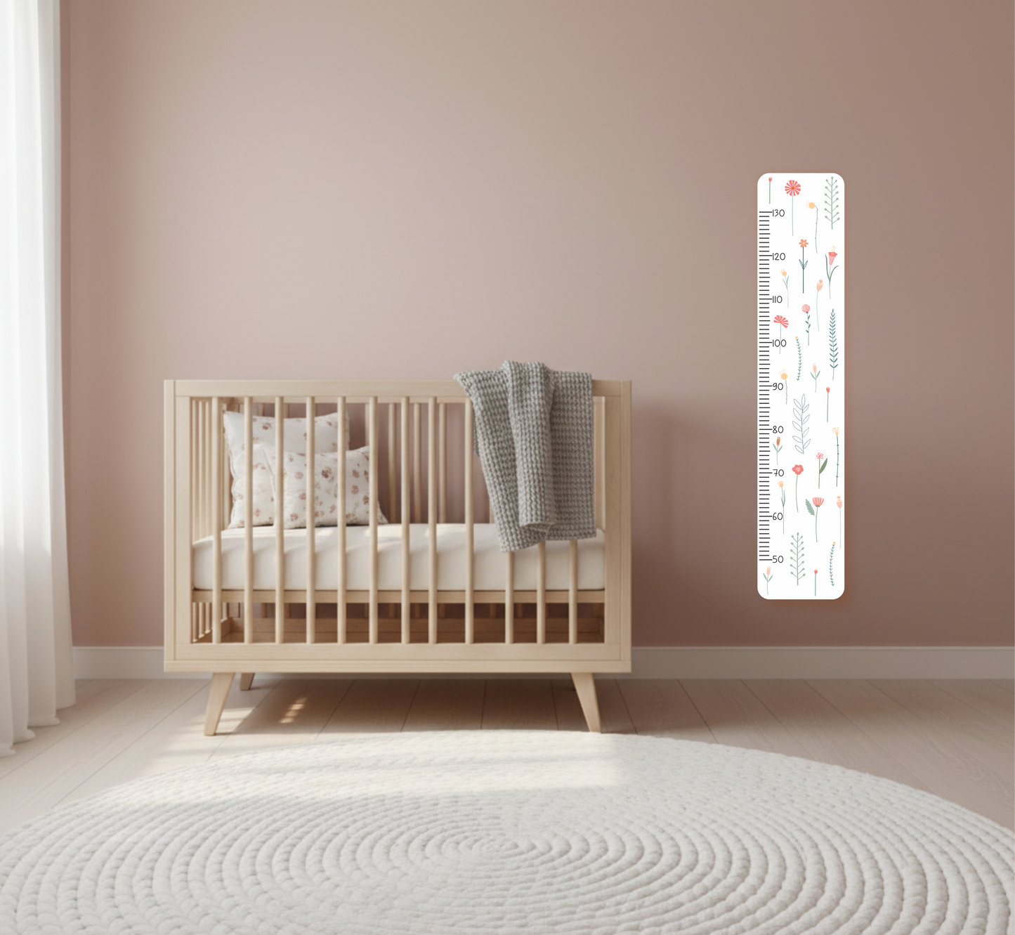 Régua de Crescimento Chuva de Flores