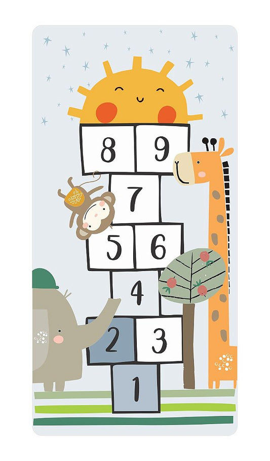 Tapete Playmat Amarelinha Safari