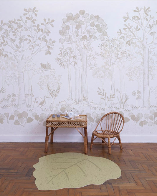 Papel de Parede Painel Aguapés