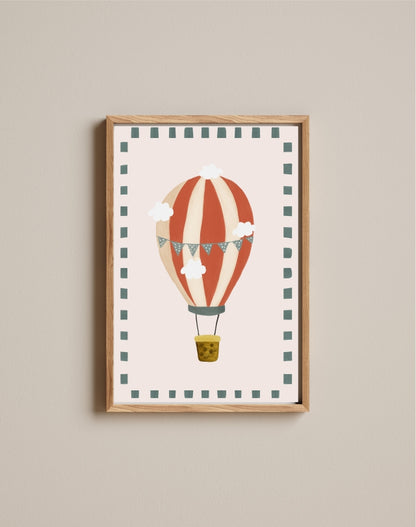 Quadro Aquarelado Balão