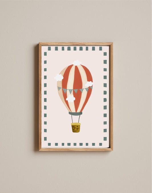 Quadro Aquarelado Balão