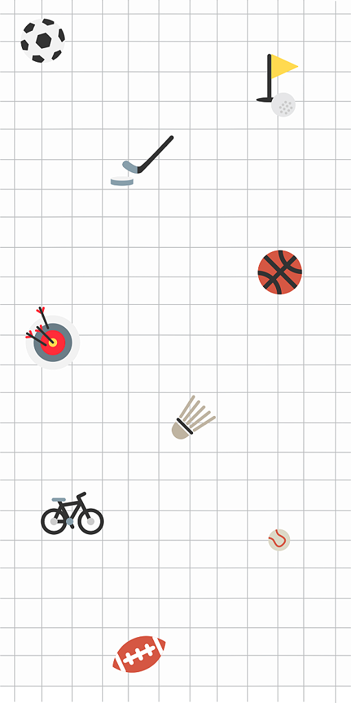 Papel de Parede Grid Esportivo