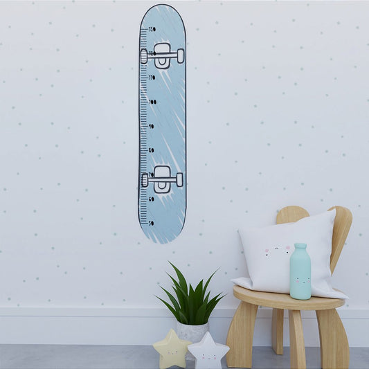 Régua de Crescimento SK8 Azul