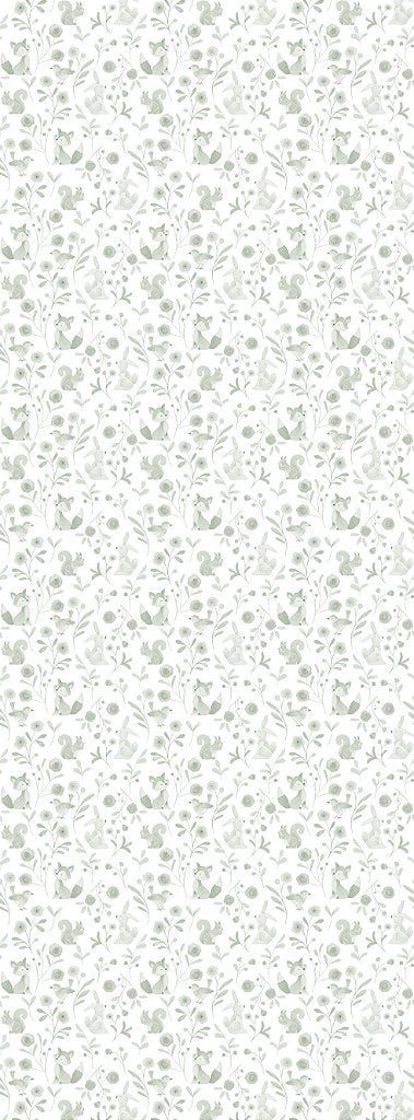 Papel de Parede Bichinhos Jardim Edimburgo