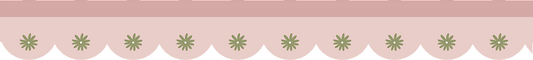 Tira Adesiva Ondas Margaridas