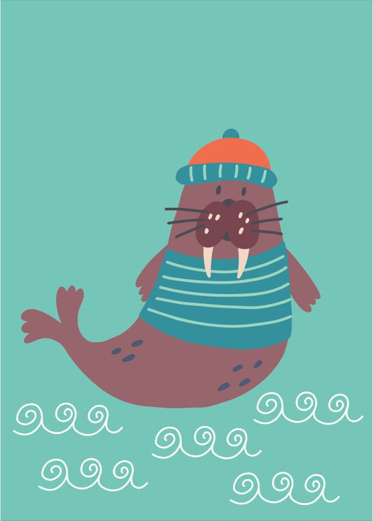 Quadro Infantil Leão-marinho