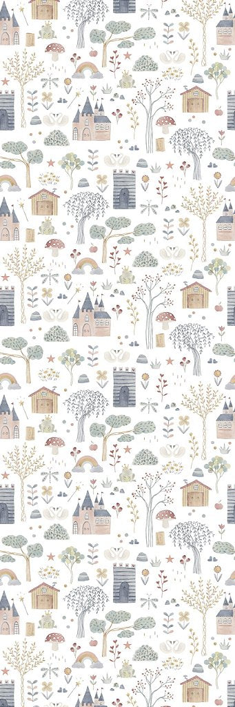 Papel de Parede Castelo Cheio