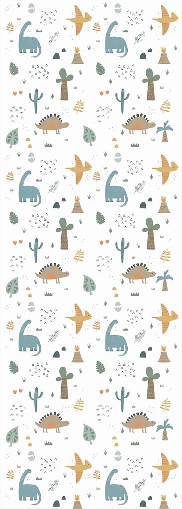 Papel de Parede Dinos no Jardim