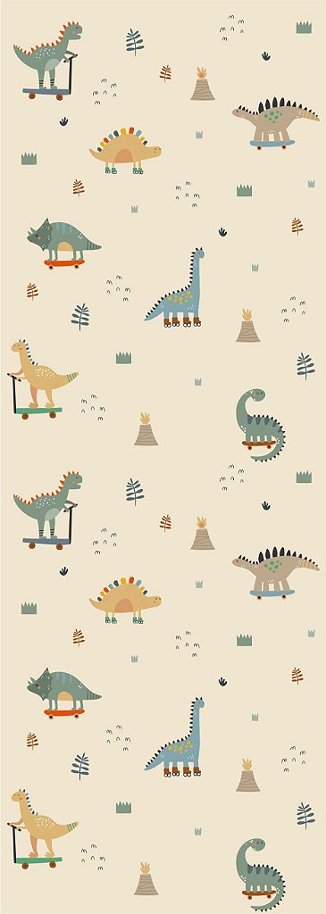 Papel de Parede Dinos Radical