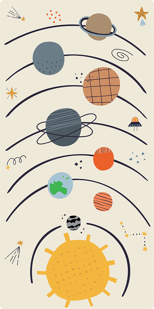Playmat Sistema Solar