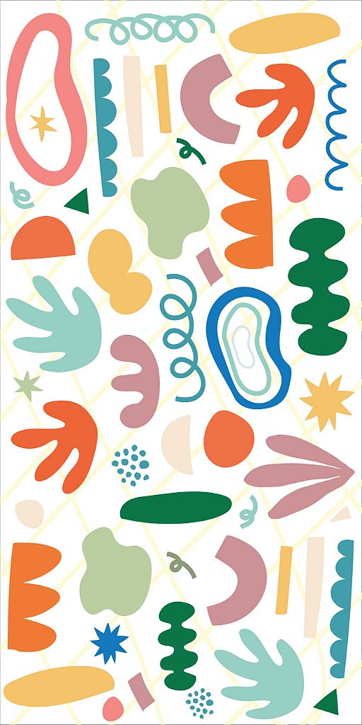 Tapete Playmat Formas