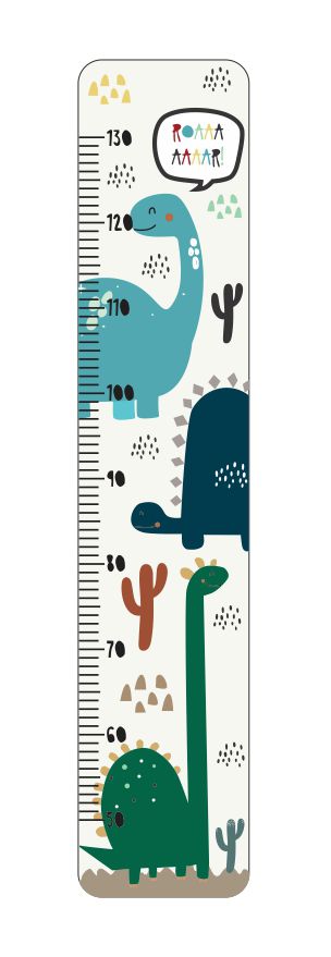 Régua de Crescimento Dinos