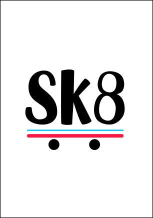 Quadro Infantil Sk8 Rodas