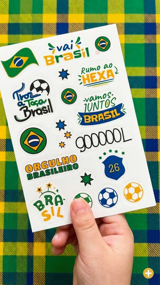 Tattoo Temporária A Copa é Nossa