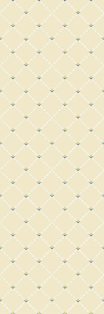 Papel de Parede Folk - Treliça