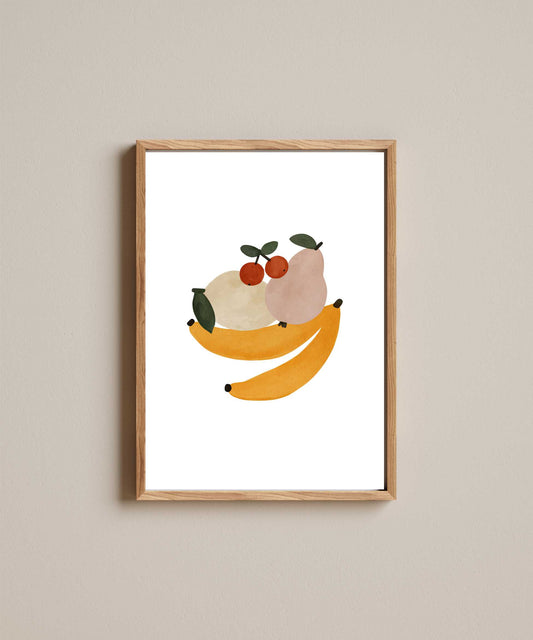 Quadro Aquarelado Frutas