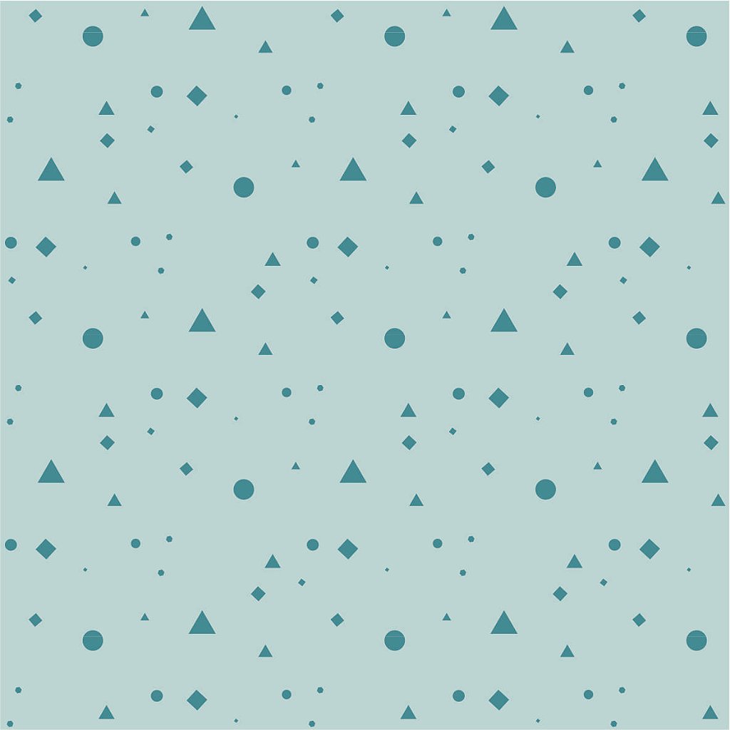 Papel de Parede Mini Formas