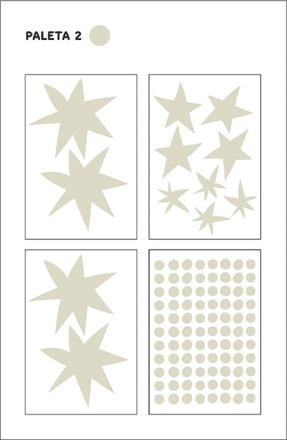 Adesivo de Parede Estrelar