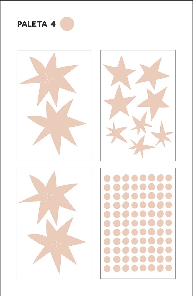 Adesivo de Parede Estrelar