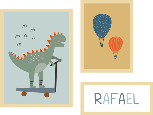 Kit quadros Rafael