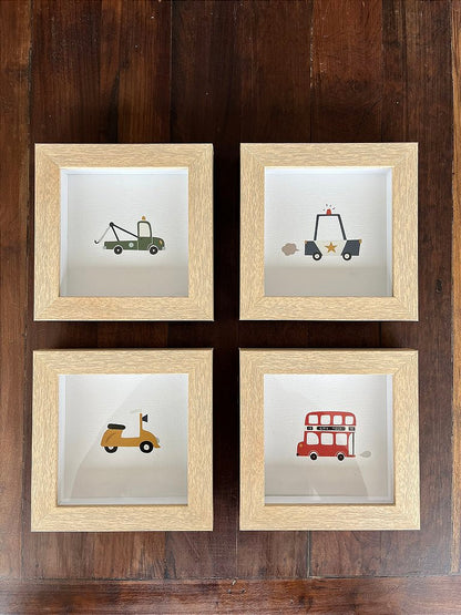 Kit Composição Caixa - Carrinhos