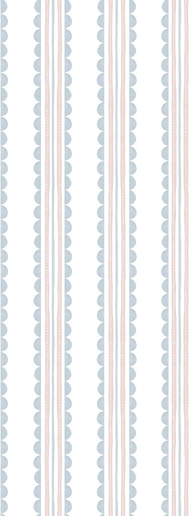 Papel de Parede Listra Ondinhas