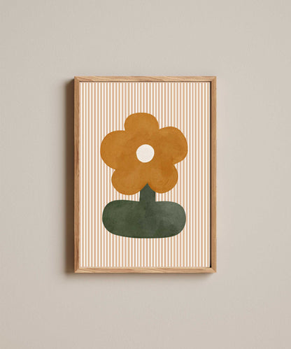 Quadro Aquarelado Margarida
