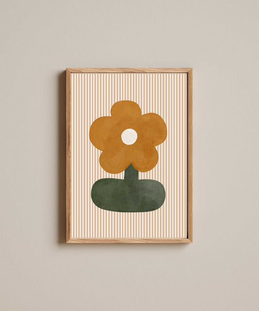 Quadro Aquarelado Margarida