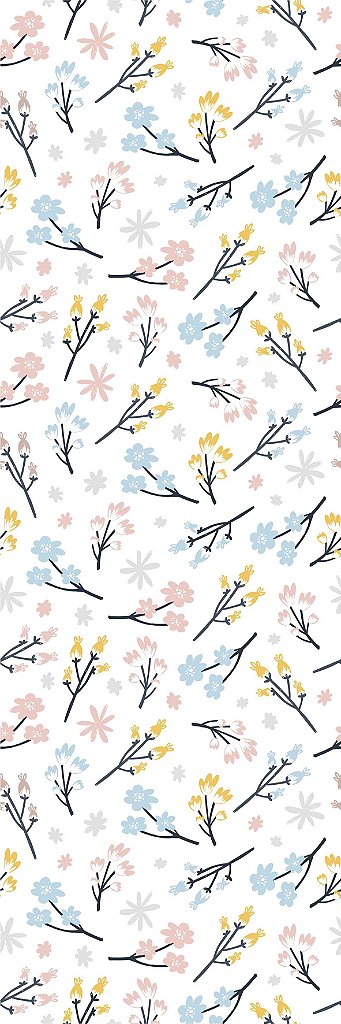 Papel de Parede Chuva de Flor