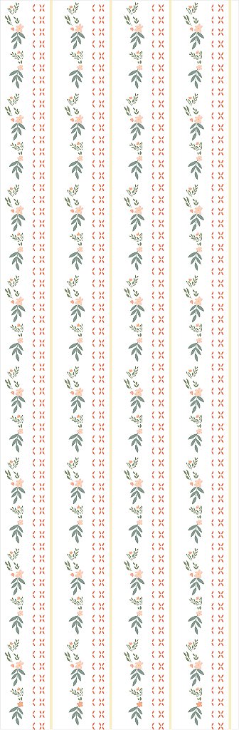 Papel de Parede Floral e Folha