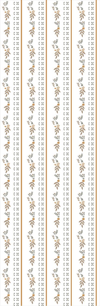 Papel de Parede Floral e Folha
