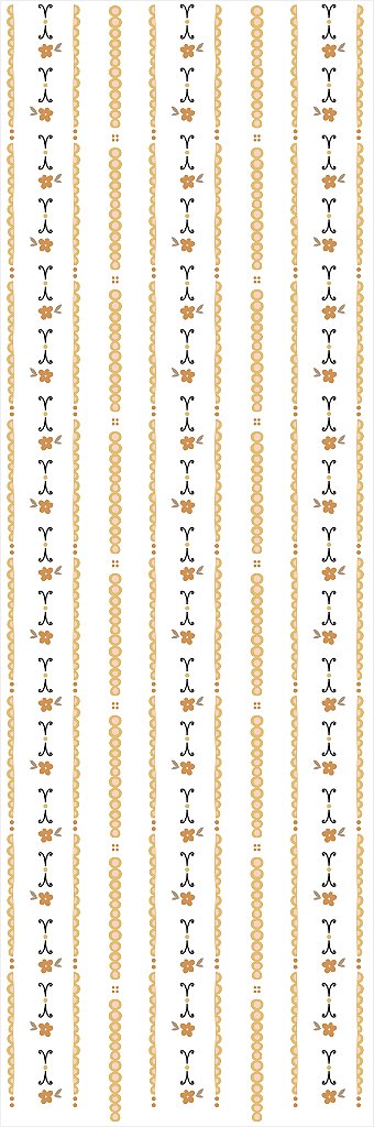 Papel de Parede Ponto e Flor