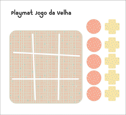 Playmat Jogo da Velha