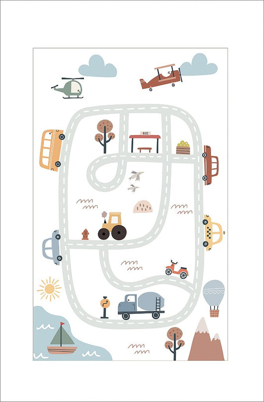 Playmat Estradas e Transportes Big