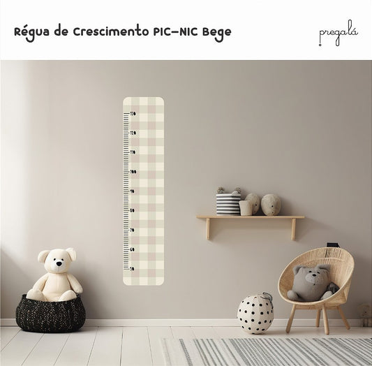 Régua de Crescimento Pic-Nic
