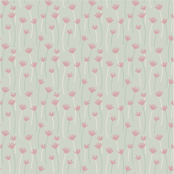 Papel de Parede Chuva de Flores