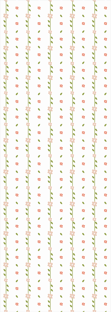 Papel de Parede Folk - Cordão Floral