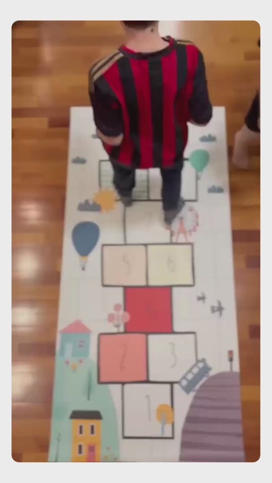 Tapete Playmat Amarelinha Candy