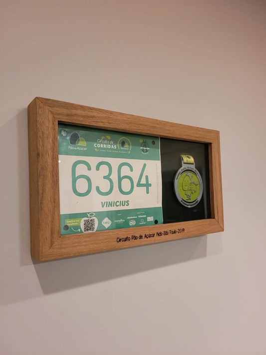 Porta Medalha + Número do Atleta