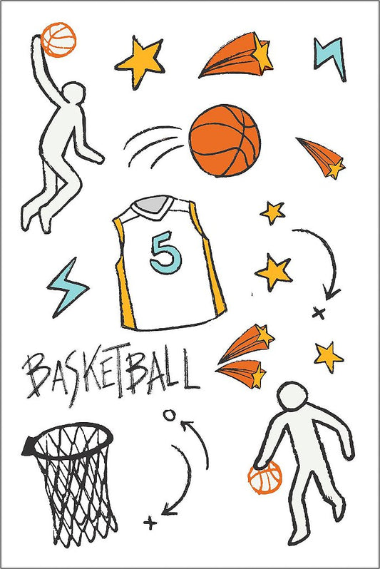 Tattoo Temporária Basquete