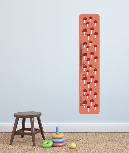 Régua de Crescimento Cogumelos